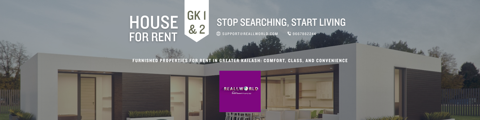 Furnished Properties for Rent in Greater Kailash: Comfort, Class, and Convenience